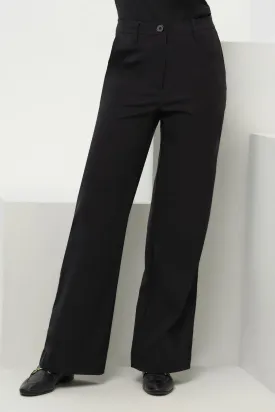 Brooklyn Wide Leg Mid-weight Pant