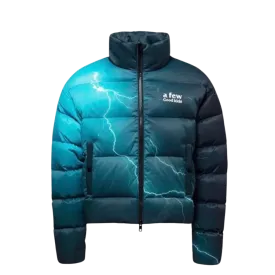 A Few Good Kids Lightning Down Puffer Jacket Turqoise