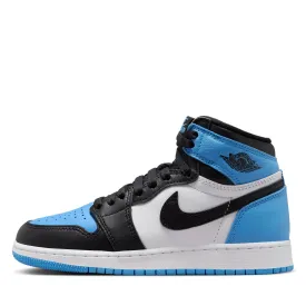 Air Jordan 1 Retro High OG GS UNC Toe University Blue Black White