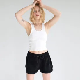 Baserange Black Delphie Shorts