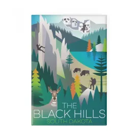 BLACK HILLS REFRIGERATOR MAGNET