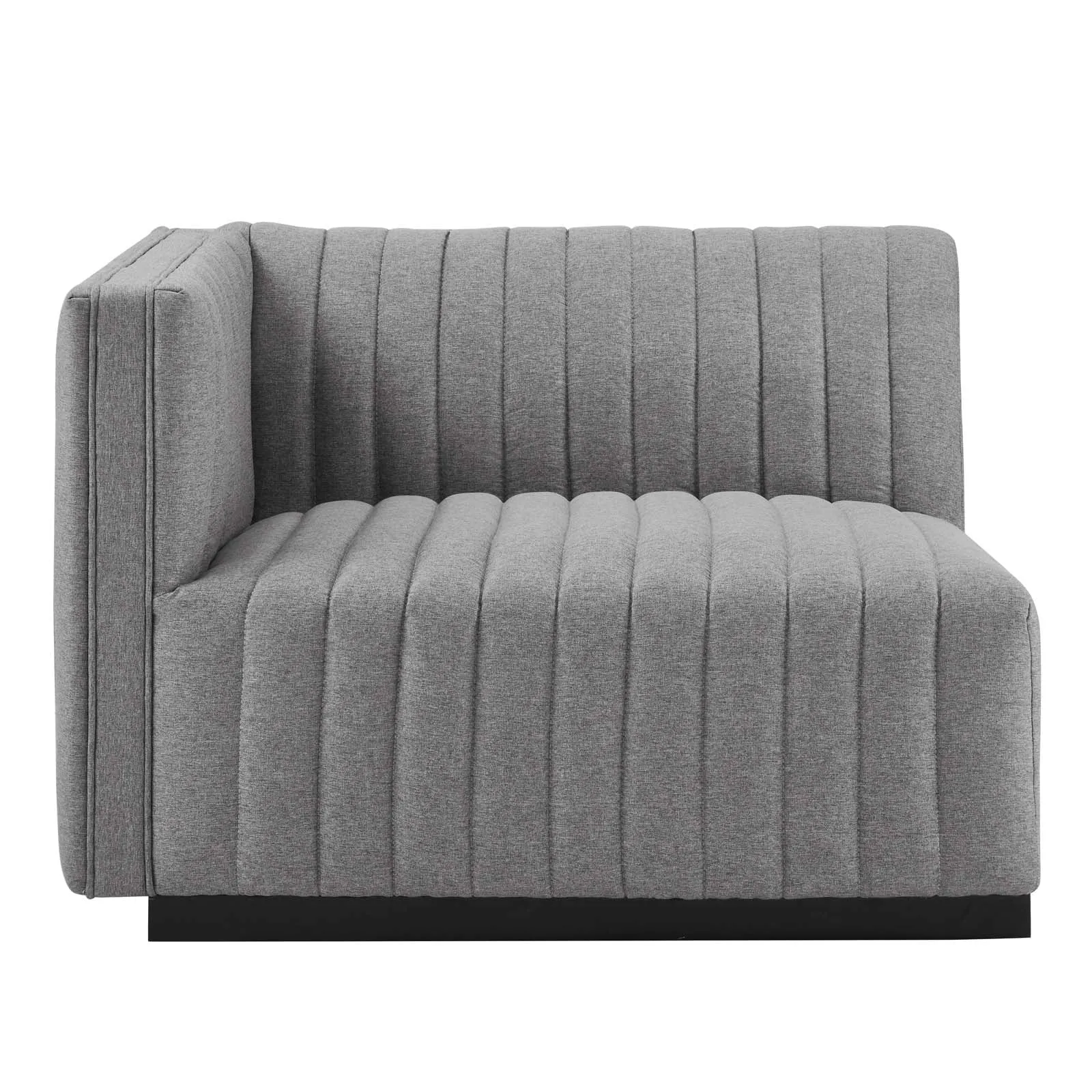 Conjure Channel Tufted Upholstered Fabric 4-Piece Sofa by Modway