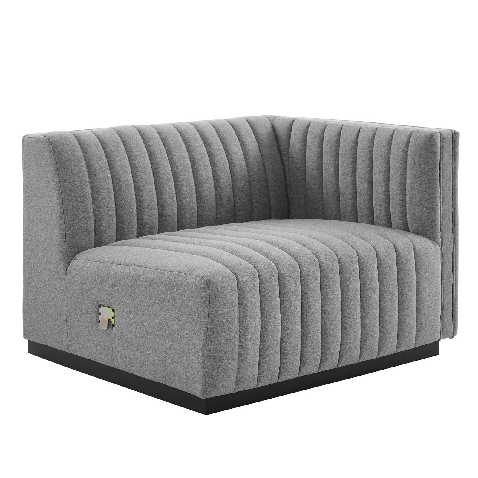 Conjure Channel Tufted Upholstered Fabric Sofa by Modway