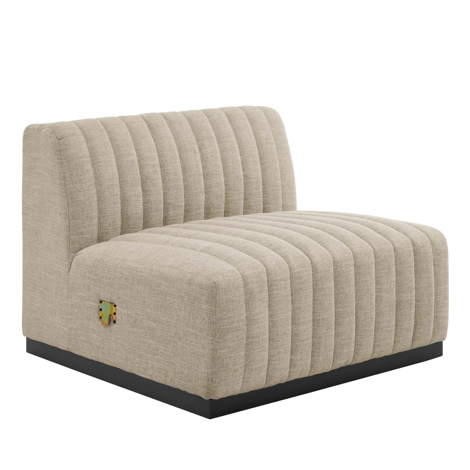 Conjure Channel Tufted Upholstered Fabric Sofa by Modway