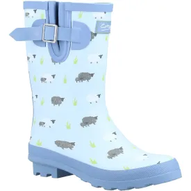 Cotswold Farmyard Womens Printed Mid Wellington