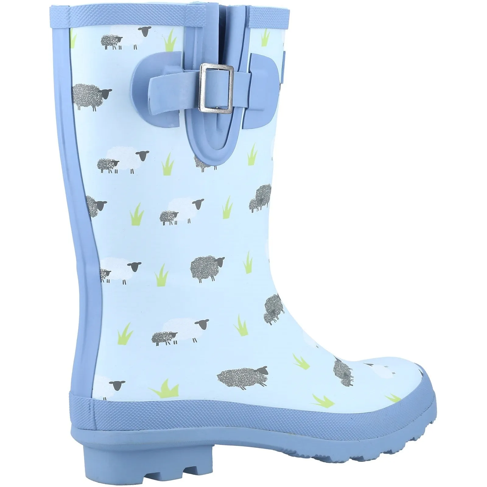 Cotswold Farmyard Womens Printed Mid Wellington