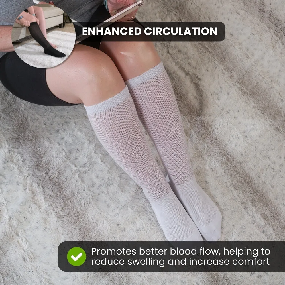 HF Diabetic Comfort Socks - Moisture-Wicking Technology for Enhanced Blood Circulation