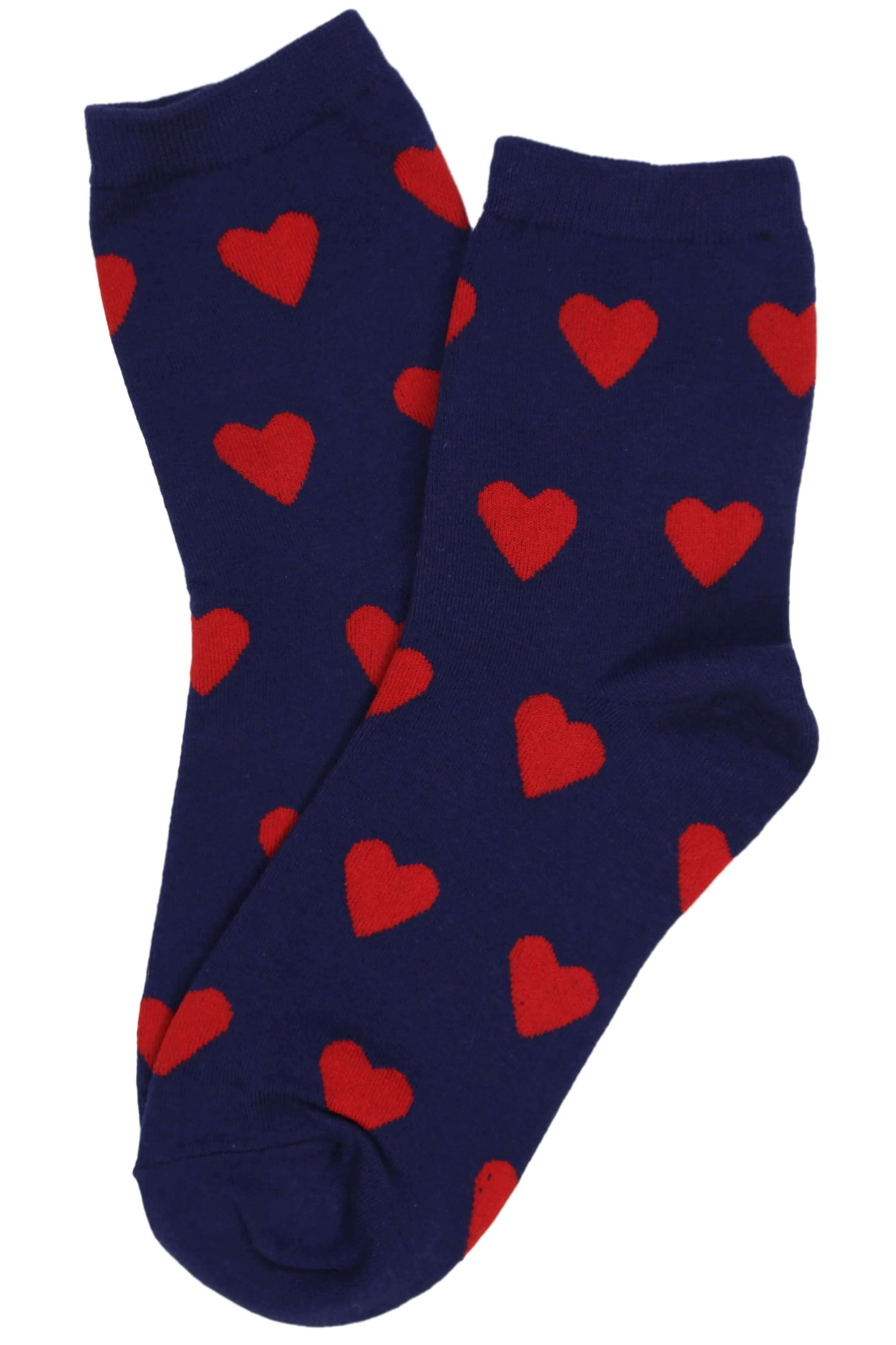 I Heart You Socks Navy