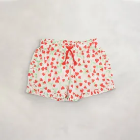 Kids Sweet Strawberry Shorts