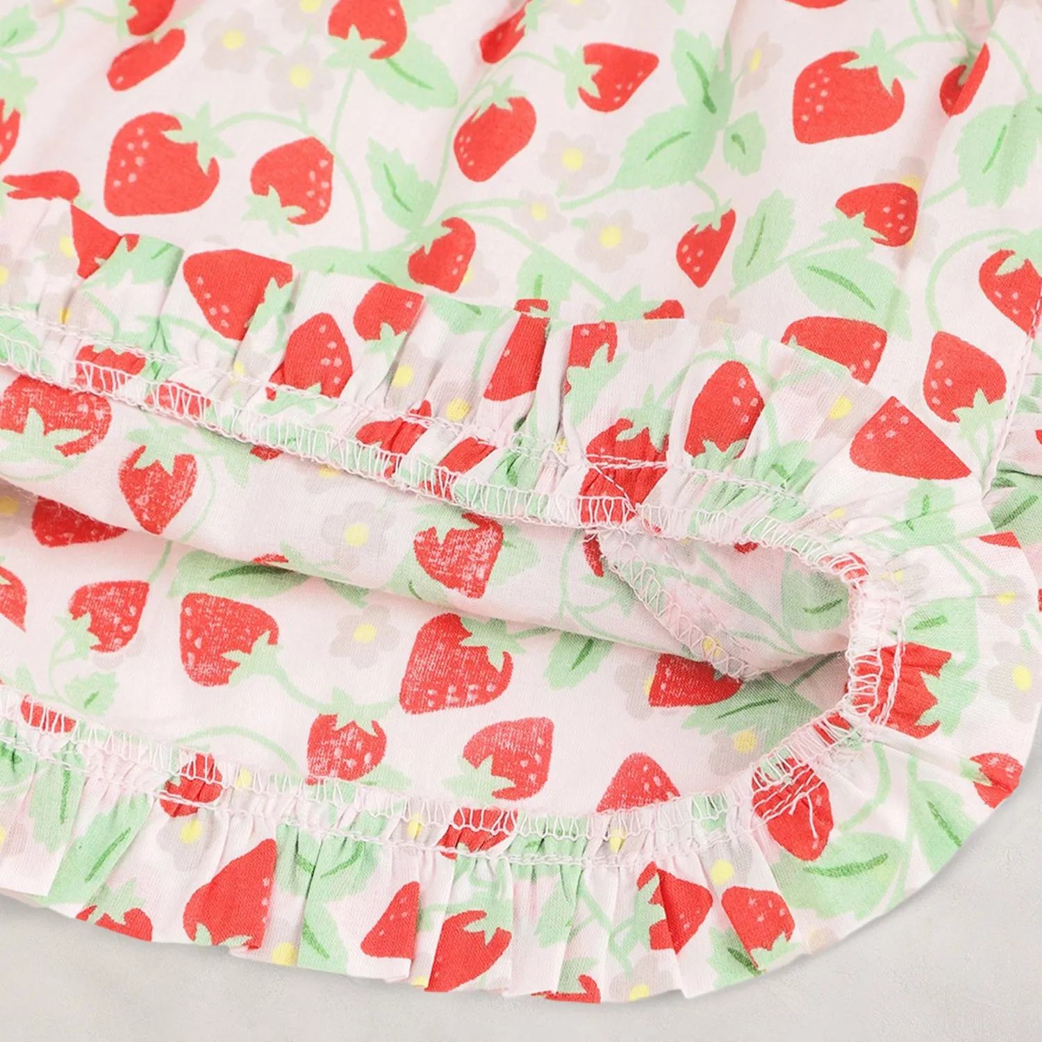 Kids Sweet Strawberry Shorts