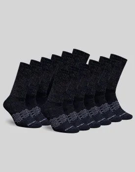 Men's Moisture Control Athletic Crew Socks - 12 pack