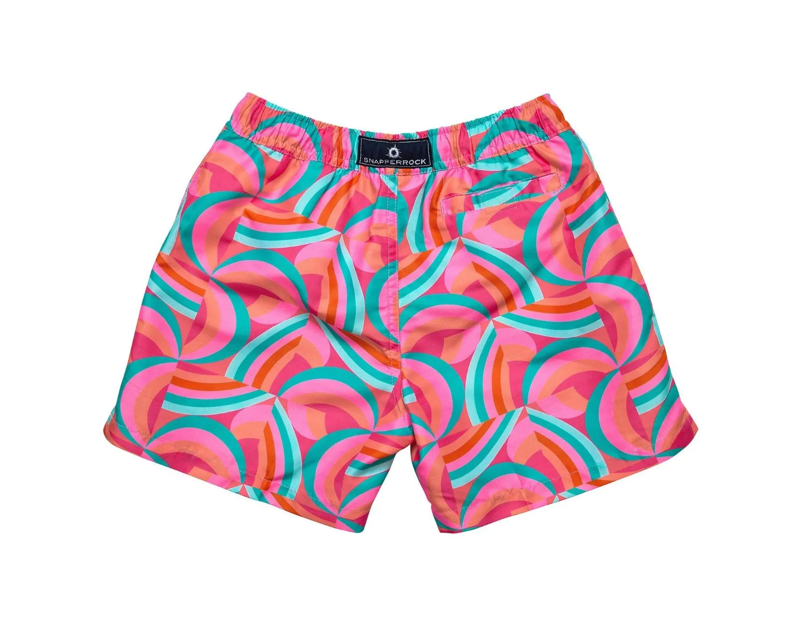 UPF 50  Swim Shorts - Geo Melon